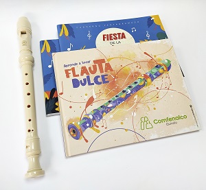 aprende a tocar flauta dulce comfenalco