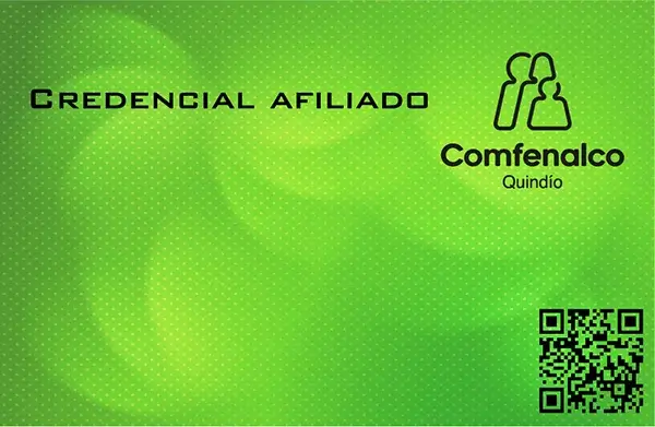 credencial de afiliado comfenalco quindio