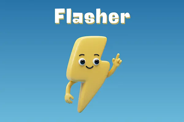 flasher personaje liga sostenible comfenalco