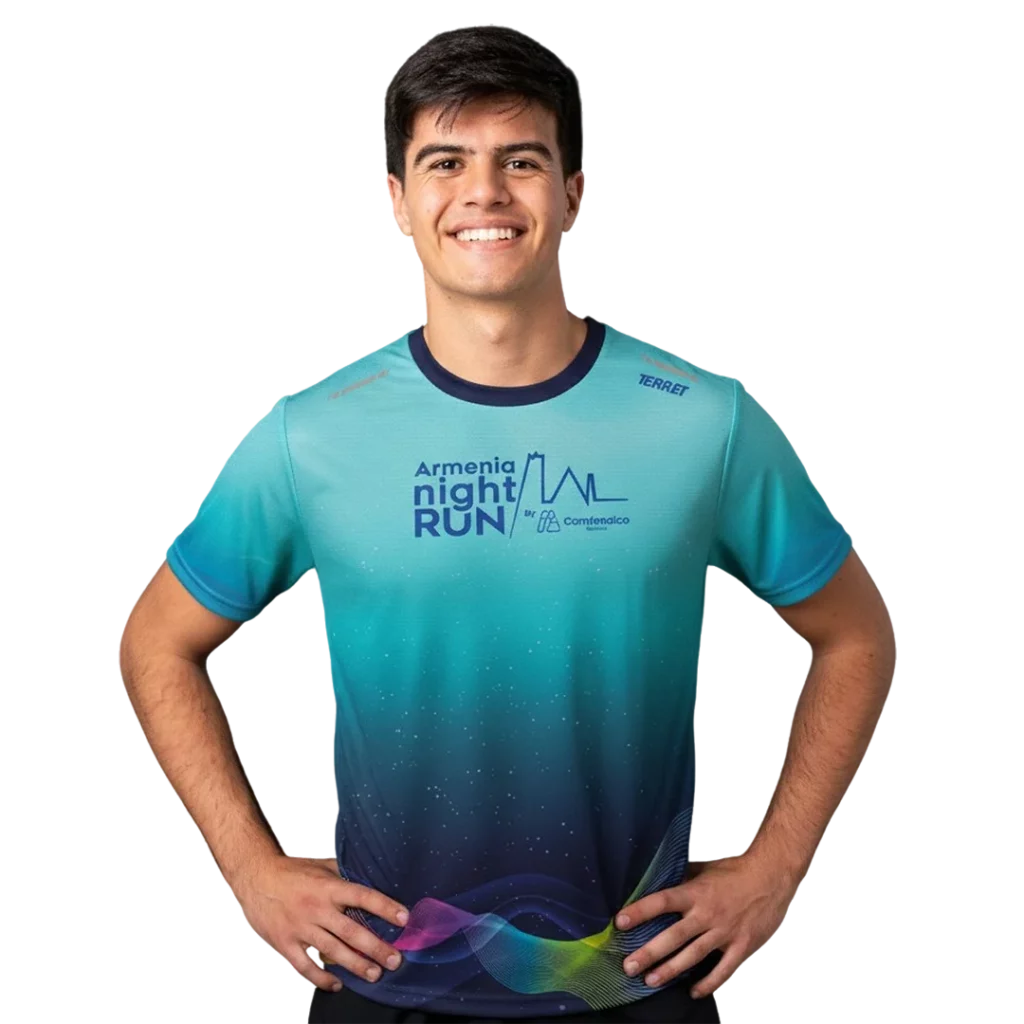 camiseta armenia night run 2025