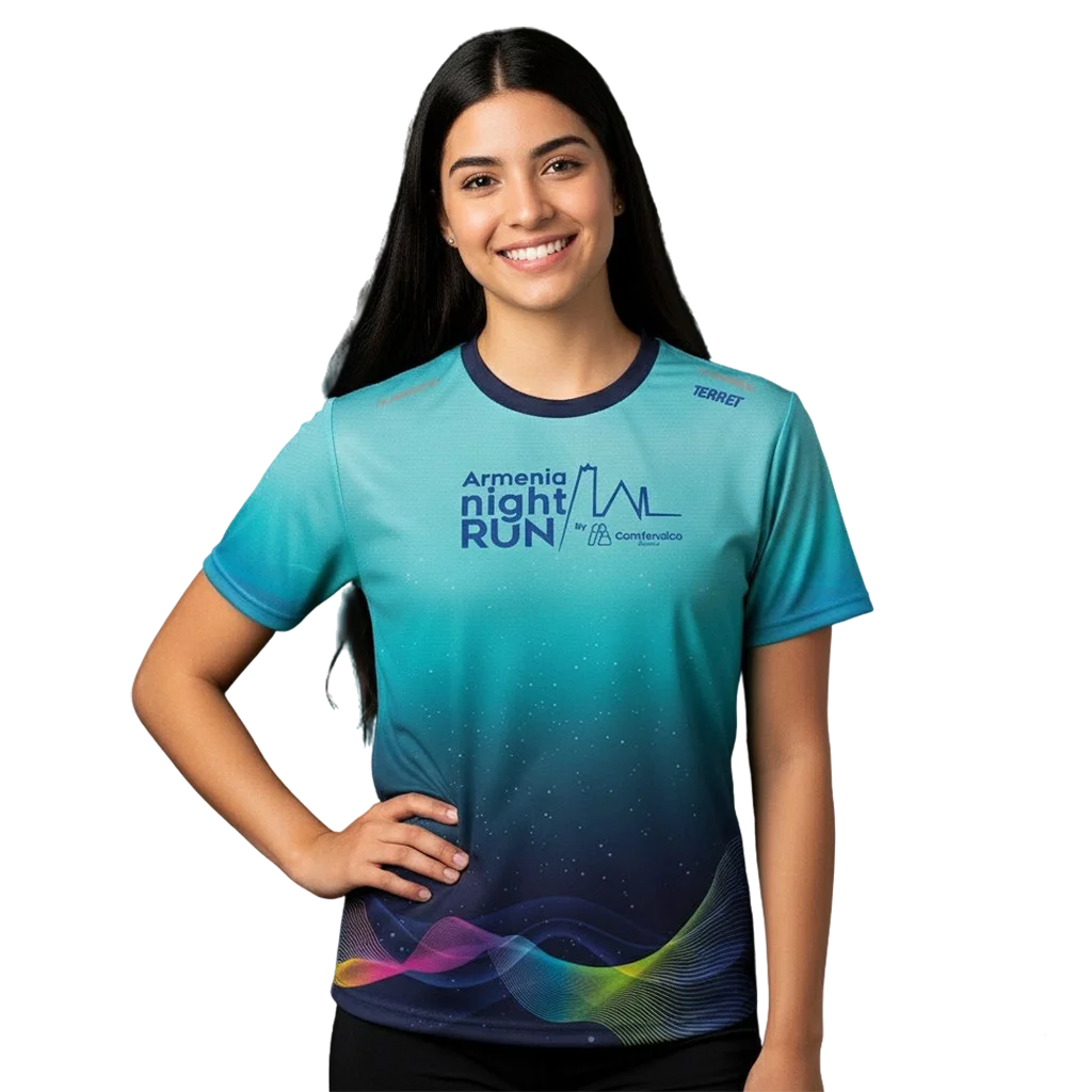 camiseta armenia night run 2025