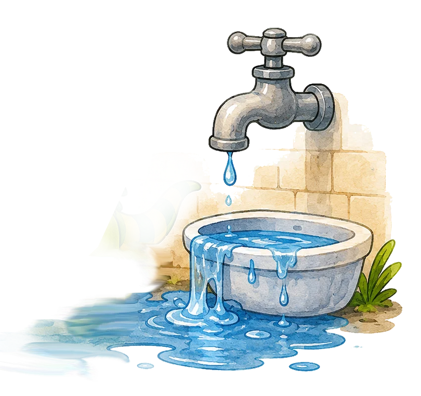 llave de agua