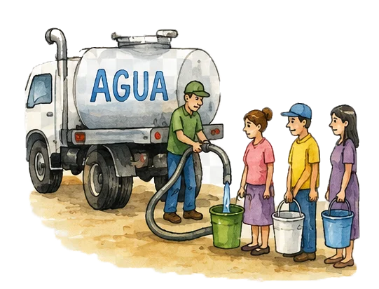 carro tanque de agua